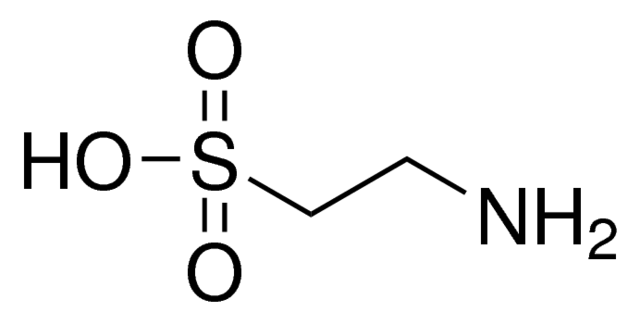 牛磺酸化学结构式图片